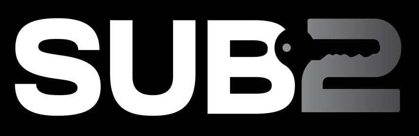 SUB2 original key logo